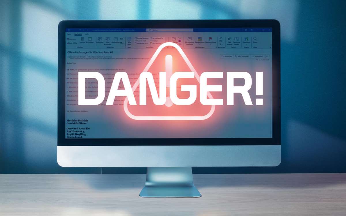 ACHTUNG – Warnung vor betrügerischen E-Mails!